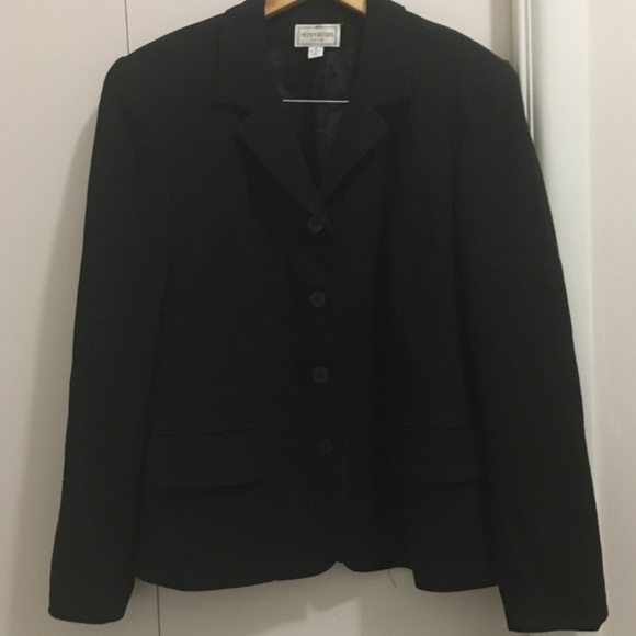 Black Henri Bendel Blazer - Picture 1 of 5